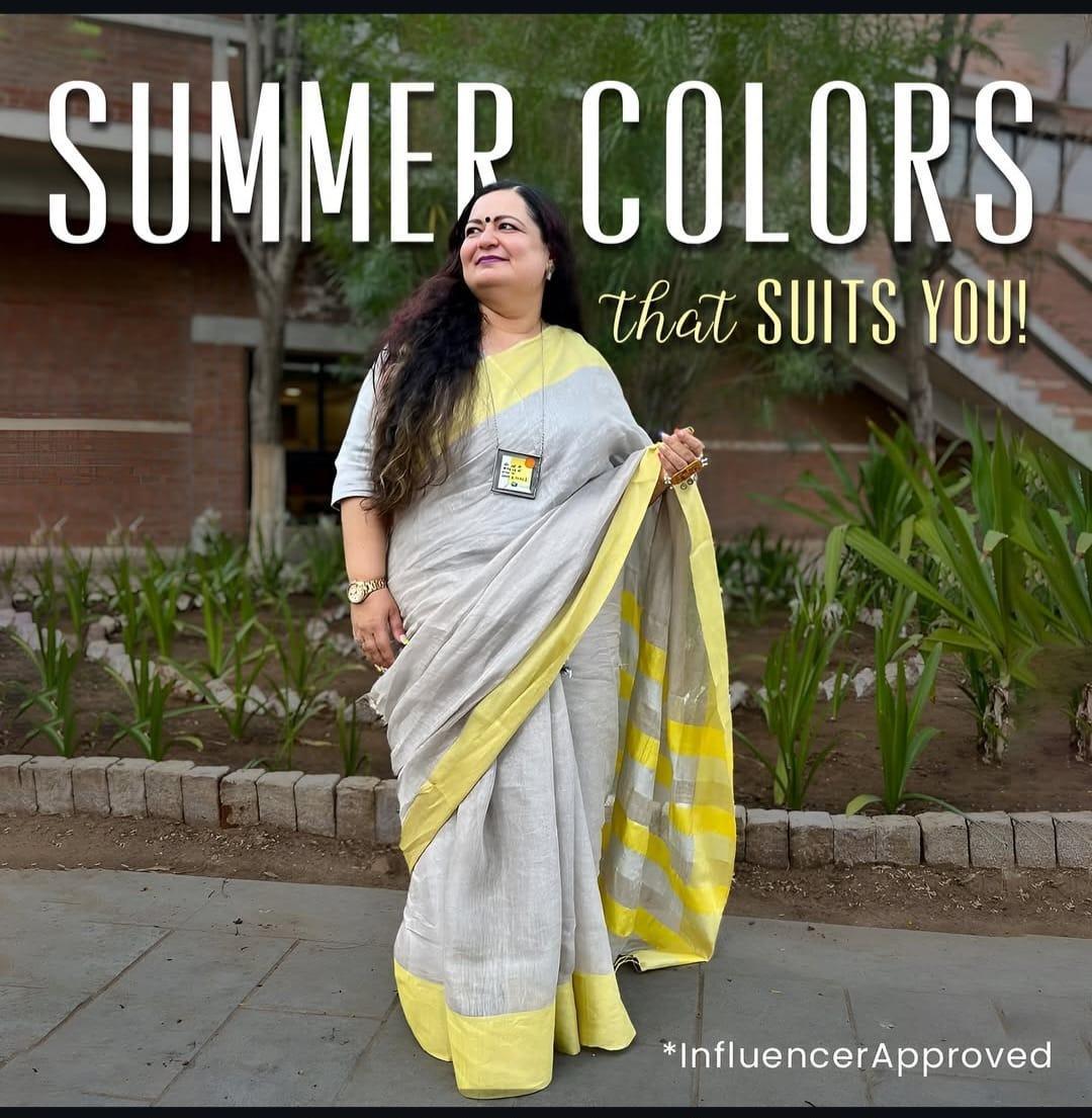 The Art of Dyeing Linen Sarees: A Step-by-Step Guide to Adding Vibrant Hues