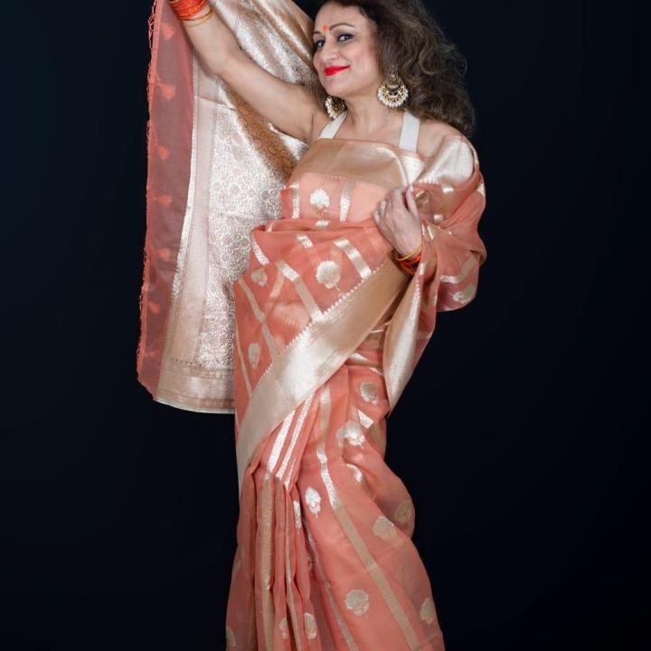 Viscose Tissue Saree