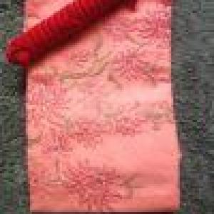 Hand-Embroidered Pure Cotton Suit with Laced Chiffon Dupatta