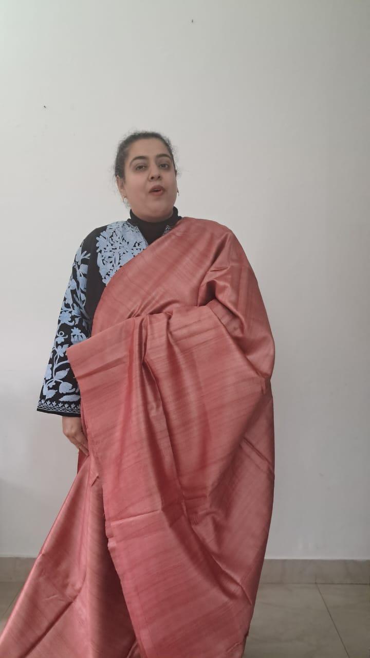 Tussar Silk Sarees for Weddings: Elegance with a Natural Touch