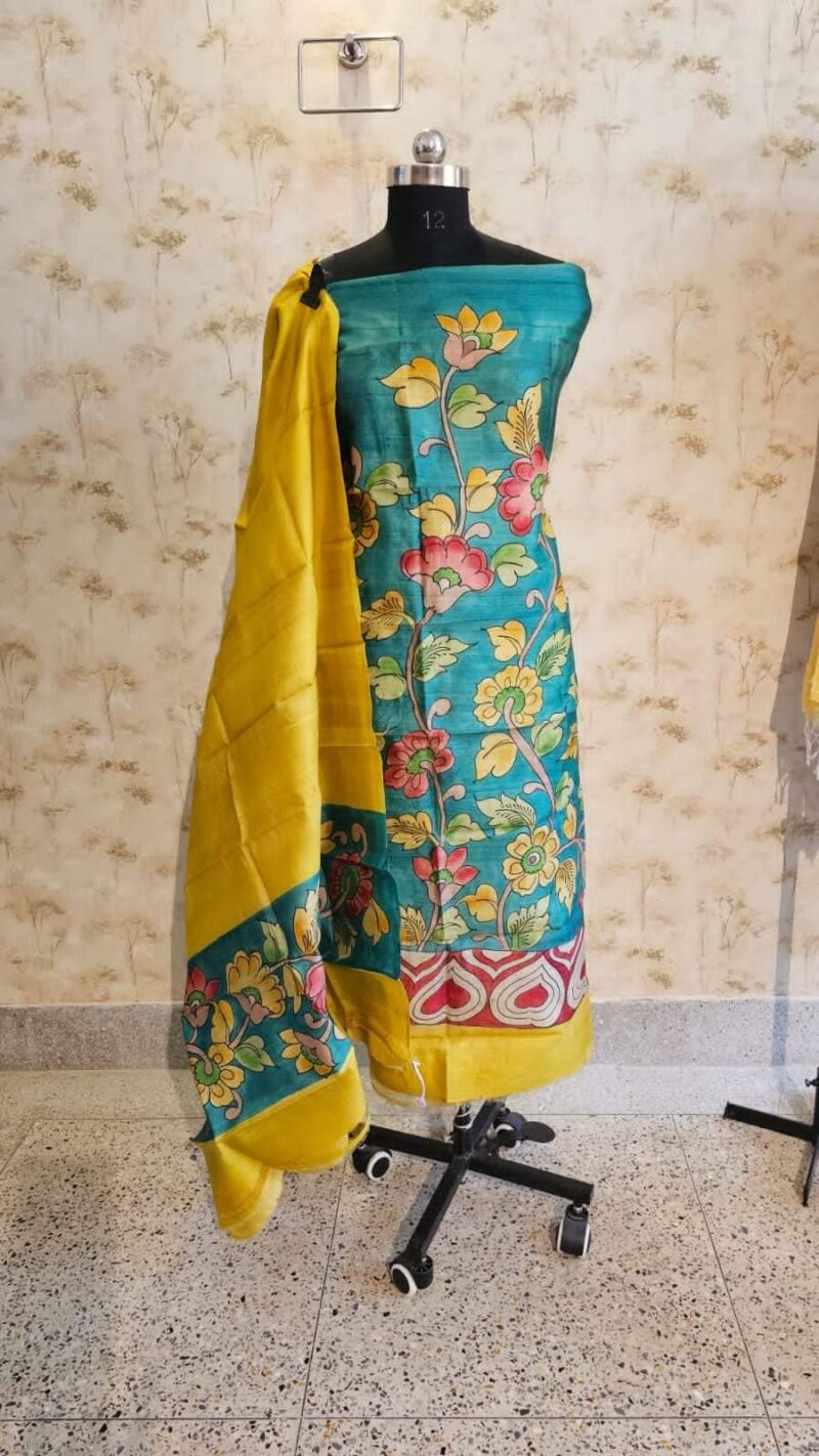 Pure tussar silk suits - Image 7